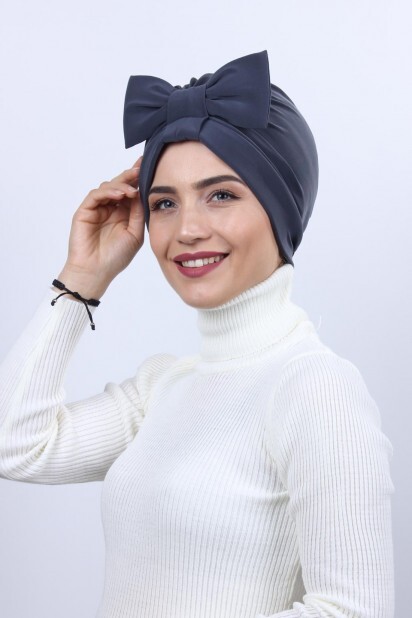Double Sided Bonnet Smoked Bow - 100285280 - 