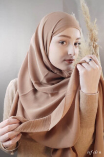Hijab Jazz Premium Toffee Macchiato - - Hijab Jazz Premium Toffee Macchiato - 