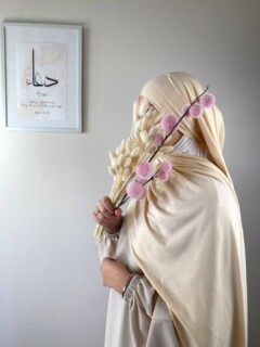 Ready To Wear - Jersey Premium Gold - Hijab