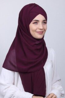 Bonnet Shawl Plum - 100285160 - 