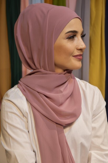 Ready Practical Bonnet Shawl Dried Rose - 100285529 - 