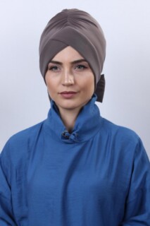 Double-Sided Bonnet Mink with Bow