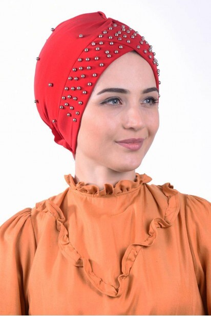 Pearl Pool Cap Red