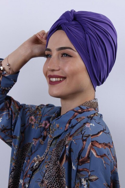 دولاما بونيه أرجواني - Hijab