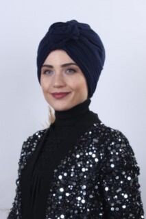 اتجاهين روز عقدة العظام الأزرق الداكن - 