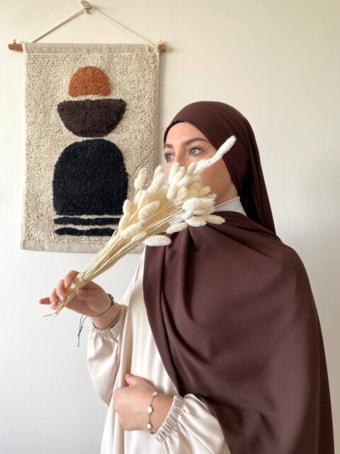 Medine Ipegi - Hijab PAE - Chocolate brown 100357895 - 