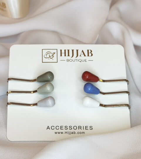 Écharpe Clip Hijab Musulman 6 pièces - 