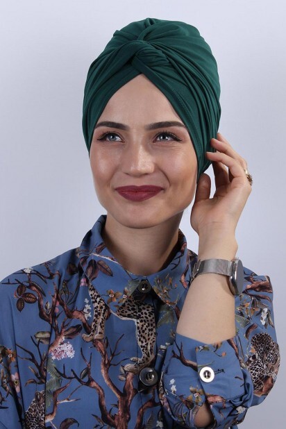 Dolama Bonnet Vert Émeraude - 