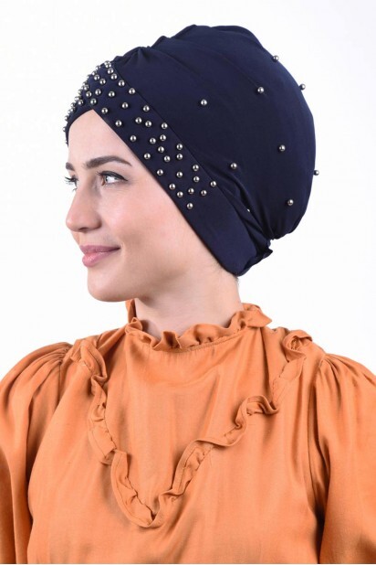 Pearly Pool Cap Navy Blue - 100284956 - 