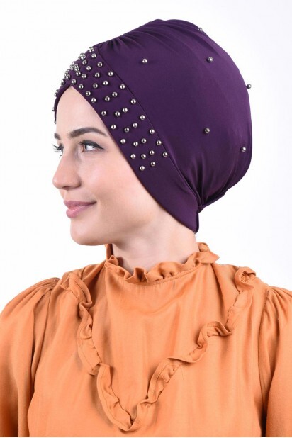 Pearl Pool Cap Purple - 100284944 - 
