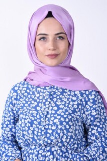 Châle Dubai Soie Gaufré Violet - 