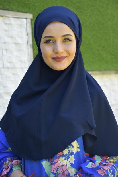 Nowa Tie Hijab Navy Blue