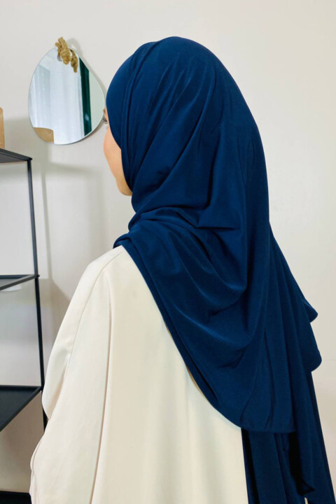 Sandy Premium - جيرسي ساندي بريميوم باللون الأزرق الداكن - Hijab