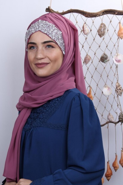 Stone Design Bonnet Châle Rose Séchée - 