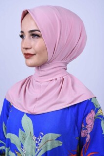 All Occasions Ready - Foulard Snap Snap Châle Rose Poudré - Hijab