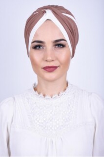 Bicolore Vera Bonnet Tan - 