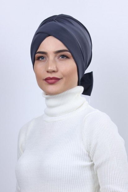Double Sided Bonnet Smoked Bow - 100285280 - 