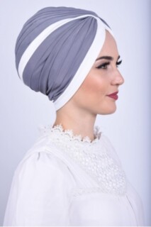 Two Color Vera Bonnet Gray - 100285657 - 