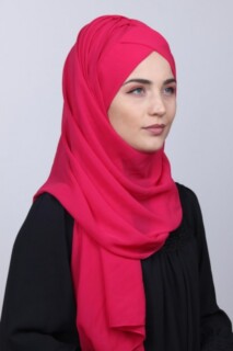 Bonnet Shawl Fuchsia - 100285150 - 