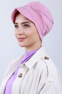 Buckled Hat Bonnet Powder Pink
