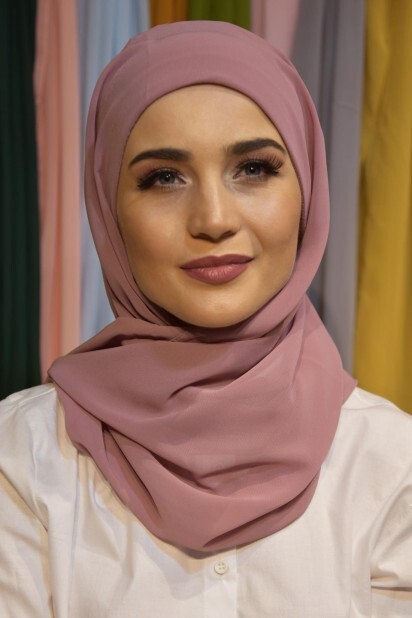 Ready Practical Bonnet Shawl Dried Rose - 100285529 - 