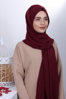 Medina Silk Shawl Claret Red 100285382 - 