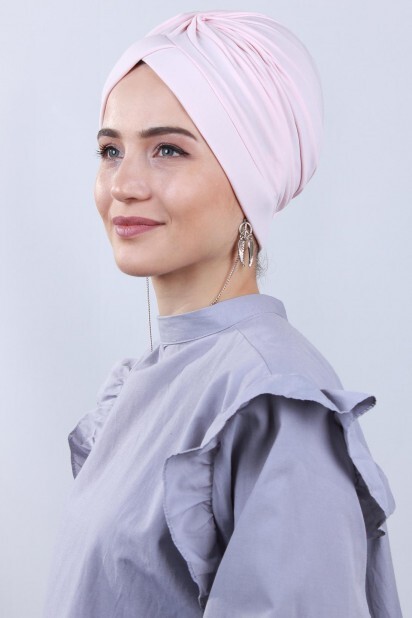 Double-Sided Bonnet Salmon with Nevru - 100285433 - 