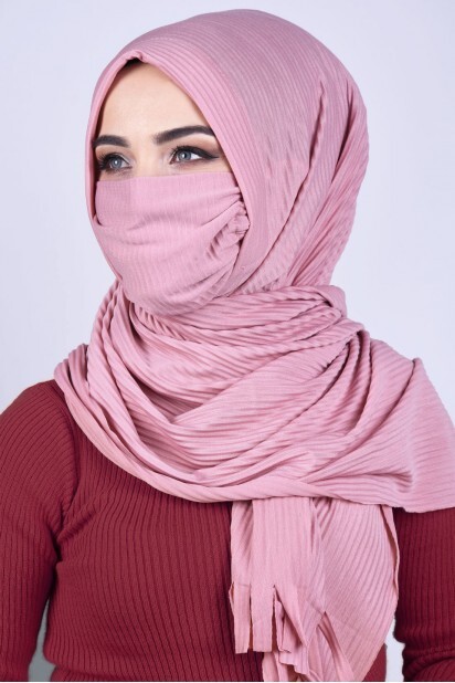 Masked Shawl Powder Pink - 100285351 - 