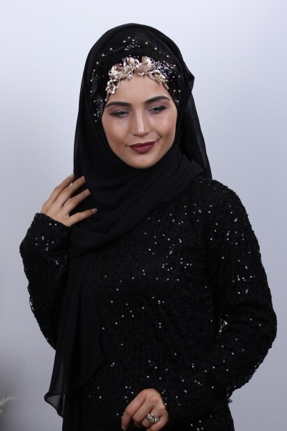 تصميم أميرة شال أسود - 