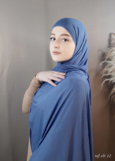 Shawls - Jersey Premium - Bluelagoon 100318184 - Hijab