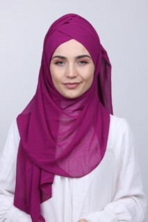 Bon Shawl Wine - 100285164 - Hijab