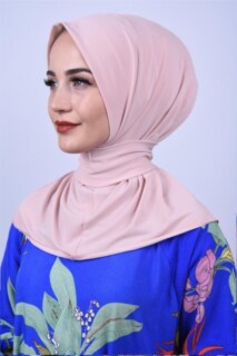 All Occasions Ready - Snap Snap Scarf Shawl Salmon - 100285625 - Hijab