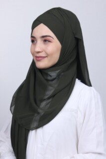 Bonnet Shawl Khaki - 100285154 - 