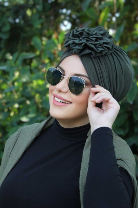 روز بونيه - كاكي - Hijab