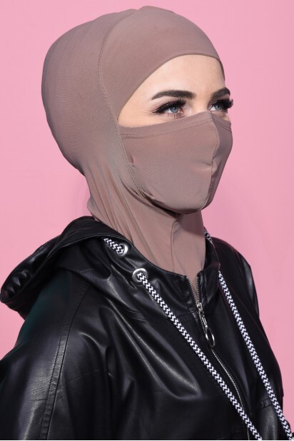 Vison d'extérieur Hijab de sport masqué - 