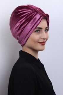 بونيه ورد مجففة 3 خطوط مخملية - 