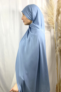 Crepe Premium - Crêpe Premium Bleu - Hijab