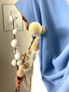 Medine Ipegi - Maxi Soie De Medine Butterfly blue 100357845 - 