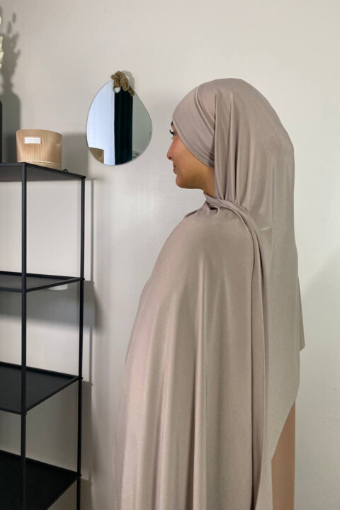 Sandy Premium - Hijab prêt à nouer nude - Hijab