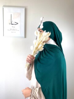 Ready To Wear - Jersey Premium Ocean - Hijab