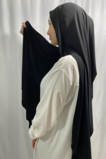 Shawl - ساندي بريميوم 2 متر أسود - Hijab