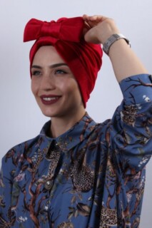 Velours Noeud Os Rouge - 