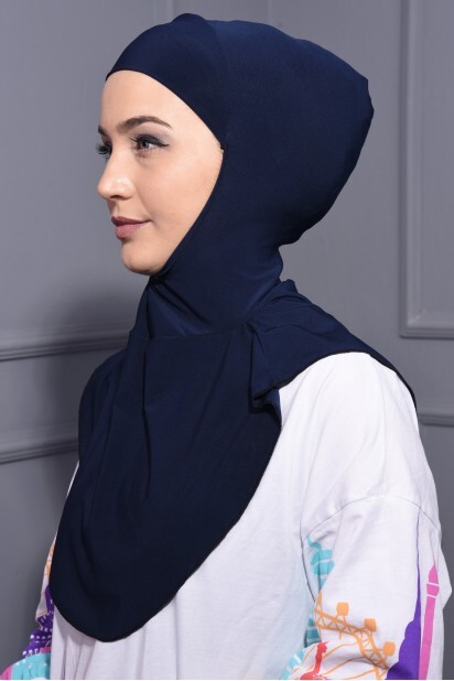 Col Hijab Marine - 