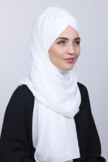 Bonnet Shawl Ecru - 100285148 - 