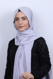 Medina Silk Shawl Silver Gray 100285386 - 