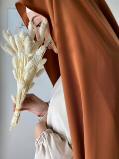 Medine Ipegi - Maxi xxl medina silk, camel 250/75 cm - 
