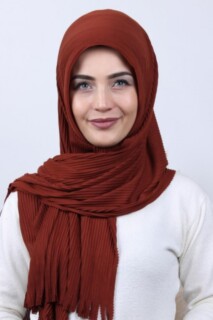 Pleated Hijab Shawl Tile - 100282918 - 