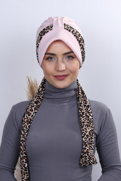 Scarf Hat Bonnet Salmon - 100284988 - 