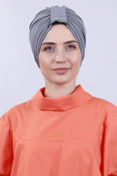 Bonnet Double Face 3 Rayures Gris - 