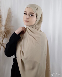 Crepe Shawl - كريب شال الجيزة - - كريب شال الجيزة - Hijab